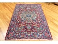 Hand-Knotted Wool Accent Carpet, 6'-11