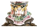 Italian Capodimonte Hand-painted Majolica Table Lamp