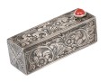 800 Italian Silver Lipstick Case    1.20 Troy Ozs. 