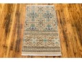 Hand Knotted Wool Pakistan Kazak Mat, 1'-8