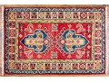 Hand Knotted Wool Pakistan Kazak Mat, 2' X 3', New
