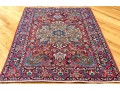 Hand-Knotted Wool Accent Carpet, 6'-11