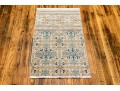Hand Knotted Wool Pakistan Kazak Mat, 1'-8