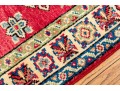 Hand Knotted Wool Pakistan Kazak Mat, 2' X 3', New