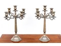 Pair Of Five Light Candelabra