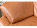 Bianchi & Co. Italian Leather Upholstered Two Seat Sofa