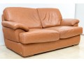 Bianchi & Co. Italian Leather Loveseat Sova