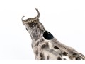 Small Sterling Silver Bull Figure     2.98 Troy Ozs, 