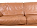 Bianchi & Co. Italian Leather Upholstered Two Seat Sofa