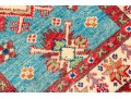Hand Knotted Wool Pakistan Kazak Mat, 2' X 3', New