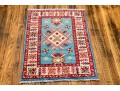 Hand Knotted Wool Pakistan Kazak, 2' X 3', New