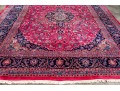 Hand-knotted Wool Tabriz Carpet, 12'-7