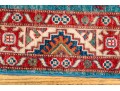 Hand Knotted Wool Pakistan Kazak, 3'-10