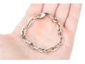 Tiffany & Co. Sterling Silver Stylish Oval Link Bracelet