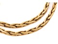 14k Yellow Gold Simple Link Style Bracelet