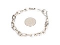Tiffany & Co. Sterling Silver Stylish Oval Link Bracelet