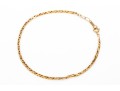 14k Yellow Gold Simple Link Style Bracelet