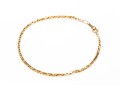 14k Yellow Gold Simple Link Style Bracelet