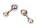 Tiffany & Co. Sterling Silver Classic Barbell Style Cufflinks