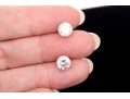 14k Yellow Gold Round Brilliiant Cut Diamond Stud Earrings, App. 3.11 TCW, See Note