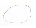 14k Yellow Gold Simple Box Style Chain