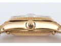 Rolex 18k Yellow Gold 26mm President, Bark Finish Bracelet, With Box