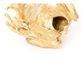 Andre Harvey And Donald Pywell 18k Magnificent Emerald Set Sitting Frog Brooch