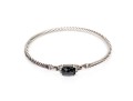 David Yurman Sterling Silver Petite Black Onyx And Diamond 
