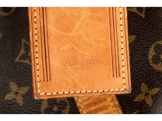 Louis Vuitton Vintage Brown Monogram Leather And Coated Canvas 