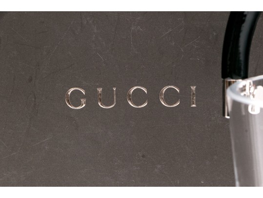 Gucci Contemporary Bamboo Motif Ice Bucklet, With Box