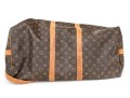 Louis Vuitton Vintage Brown Monogram Leather And Coated Canvas 