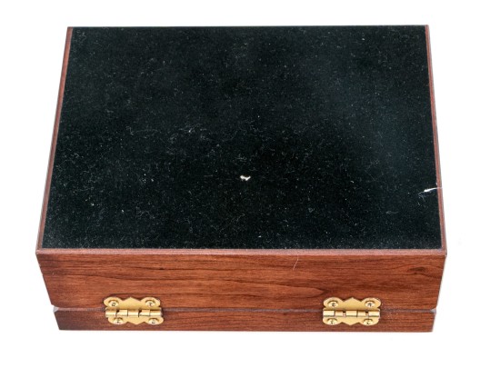 Two Quality Crane’s Stationary Boxes With Lined Interiors