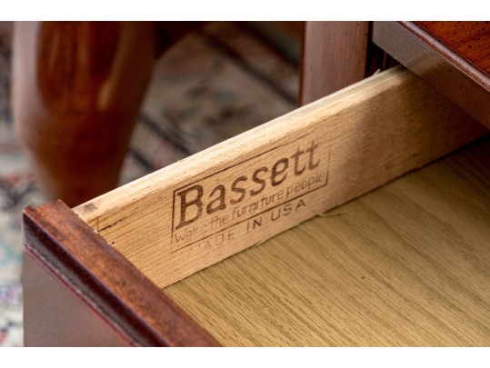 Pair Of Vintage Bassett Furniture French Country End Tables