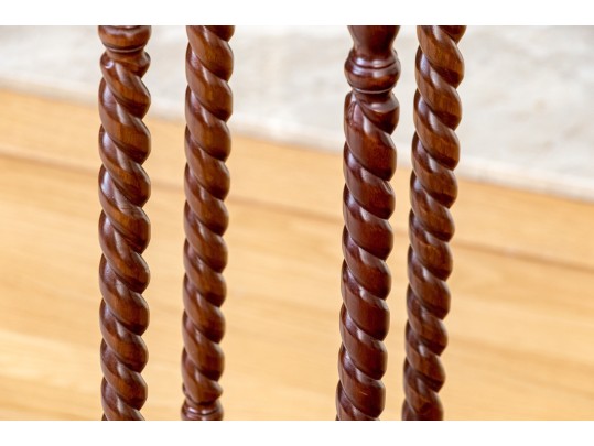 Carved Mahogany Fern Stand