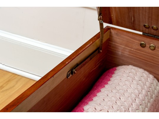 Korean Royal Antique Chinoiserie Cedar Lined Chest