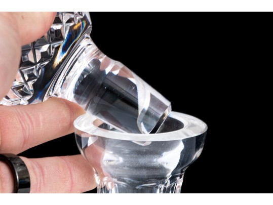 Waterford Cut Crystal Ships Decanter With Stopper
