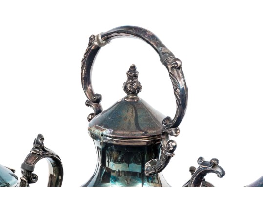 Rogers Silver Plated Seven Piece Tea And Coffee Service