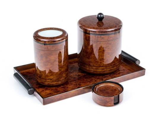 Nancy Calhoun Designs Lacquerware Bar Set