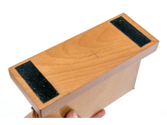 Hand-hammed Copper Clad Display Plaque, Helicopter