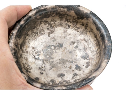 Silver Mounted Footed Bowl