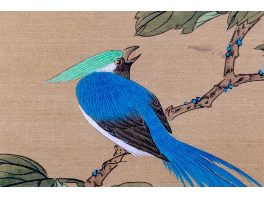 Chinese Painting On Silk