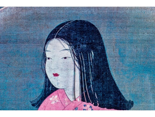 Decorative Print After 15th C. Japanese Original, 