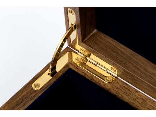 Quality Linley Hinged Jewelry Box