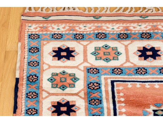 Turkish Hand-Knotted Wool Carpet, 9’-11 1/2” X 6’-9”