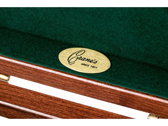 Two Quality Crane’s Stationary Boxes With Lined Interiors