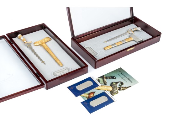 Set Of Two “A Warrior’s Treasure” By Royal Selangor