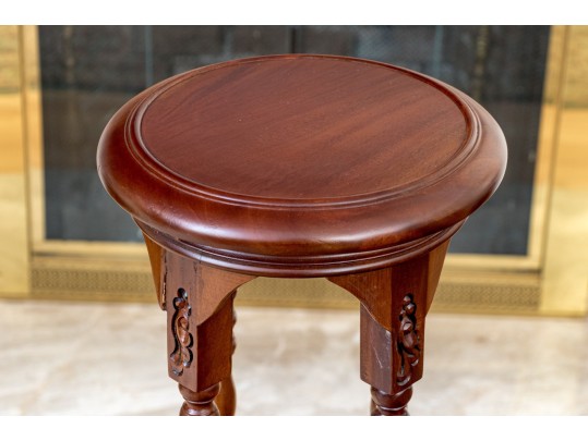 Carved Mahogany Fern Stand