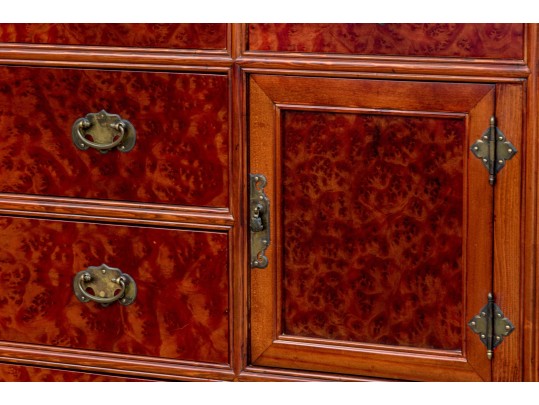 Korean Royal Antique Chinoiserie Dresser Chest