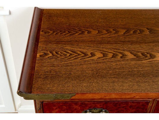 Korean Royal Antique Chinoiserie Dresser Chest