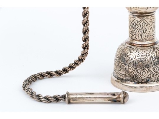 Diminutive 900 Silver Hooka, 5.545 OZt.